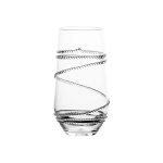Chloe Large Tumbler  Measurements: 3.0\L x 3.0\W x 6.0\H

Made in: Czech Republic
Made of: Glass
Volume: 17.0 Oz.

Dishwasher safe, warm gentle cycle. Hand washing is recommended for large or highly decorated pieces. Not suitable for hot contents, freezer or microwave use. 